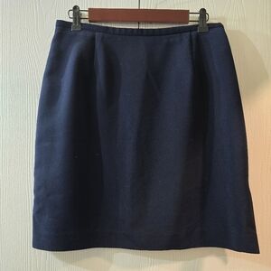 Michele Elegant Navy Blue Women's Skirt